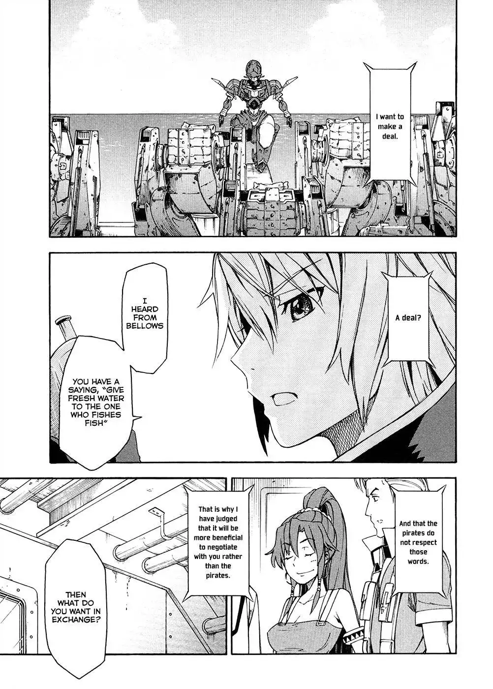 Suisei no Gargantia Chapter 4 10